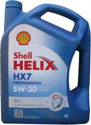 600054406 Shell Helix HX7 Professional AV 5W-30 4l SHELL